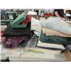 Image 1 : 2 BED WEDGE PILLOWS/BATH SKIRT/TOWELS/PILLOWS/3 HEAT WRAPS/BODY MASSAGER/IRISH BATH ROBE