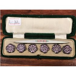 CASED VICTORIAN DARNING SET