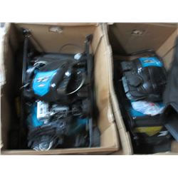 2 BAGLESS YARDWORKS PUSH LAWN MOWERS (FOR PARTS & REPAIR)