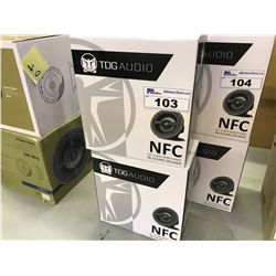 PAIR OF NFC 6 1/2'' IN-CEILING SPEAKERS