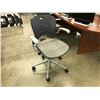 Image 2 : HERMAN MILLER EVO NAVY AND GREY VENTED BACK WITH MESH BOTTOM ADJUSTABLE MOBILE TASK CHAIR