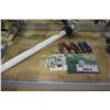 Image 2 : LOT OF COINS / BILLS, POCKET KNIVES, AND GPS ANTENNA