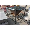 Image 1 : 4' X 4' STEEL CUTTING TABLE