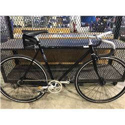 BLACK FUJI SINGLE SPEED ROAD BIKE