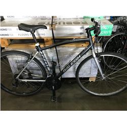 GREY RALEIGH CADENT HYBRID BIKE