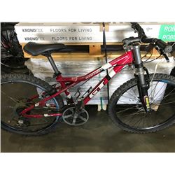 RED GT AGGRESSOR 3.0 21 SPEED FRONT SUSPENSION MOUNTAIN BIKE