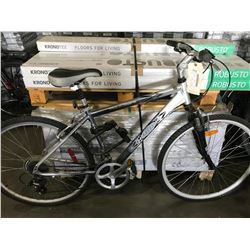 GREY INFINITY 21 SPEED FRONT SUSPENSION MOUNTAIN BIKE