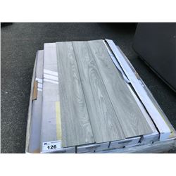 PALLET OF AQUA COLLECTION LIMESTONE WATERPROOF FLOORING - 397 SQ FT TOTAL