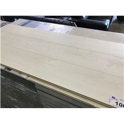 PALLET OF EURO ORIGINAL SWISS AURA COLLECTION BIANCO 12 MM LAMINATE FLOORING - 859 SQ FT TOTAL