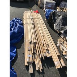 LARGE PALLET OF ASSORTED MOLDING/TRIM