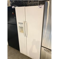 WHITE FRIGIDAIRE FRENCH DOOR REFRIGERATOR