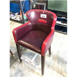 RED & PURPLE MODERN BAR CHAIR