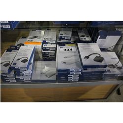 LOT OF ASSORTED INSIGNIA ADAPTERS