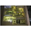 Image 1 : LOT OF 6 U.S. $100 NOVELTY COLLECTOR BILLS