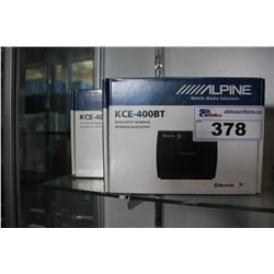 PAIR OF ALPINE KCE-400BT BLUETOOTH INTERFACE