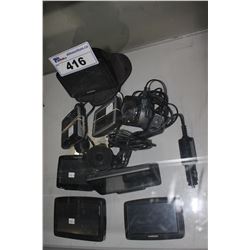 LOT OF ASSORTED GPS SYSTEMS AND DASH CAMERA