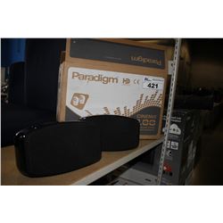 PARADIGM CINEMA 100 2.0 SPEAKER SYSTEM, BLACK GLOSS
