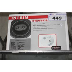INTRIM ITRD8ST-RC 2-WAY IN-WALL STEREO ROUND LOUDSPEAKERS SYSTEM