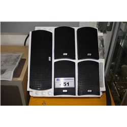 DCM SPEAKER SYSTEM ( 5 SPEAKERS )