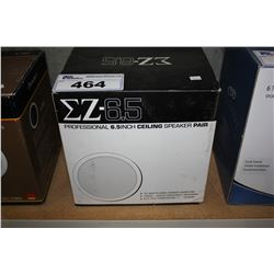 EZ-6.5 PROFESSIONAL 6.5" CEILING SPEAKER PAIR
