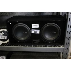 KAPTION AUDIO SRX SUBWOOFERS