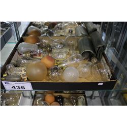 LOT OF ANTIQUE LIGHT BULBS