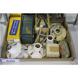 LOT OF ANTIQUE LIGHT BULBS