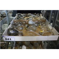 LOT OF ANTIQUE LIGHT BULBS