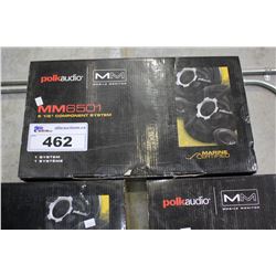 POLK AUDIO MM6501 6 1/2" MARINE CERTIFIED COMPONENT SYSTEM