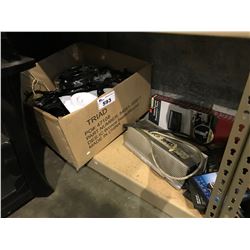 ASSORTED SPEAKER MOUNTS, POWER AMP & MORE