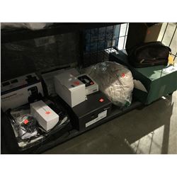 ASSORTED SHOES, PUMPS, CASES & MISC