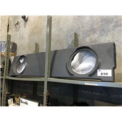 CAR EMPTY SUBWOOFER HOUSING