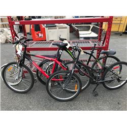 LOT OF 4 ASSORTED BIKES