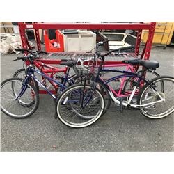 LOT OF 4 ASSORTED BIKES