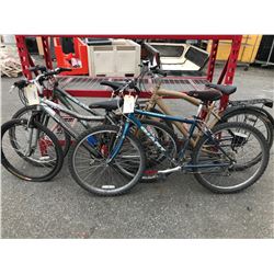 LOT OF 4 ASSORTED BIKES