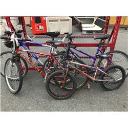 LOT OF 3 ASSORTED BIKES