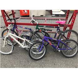 LOT OF 4 ASSORTED BIKES