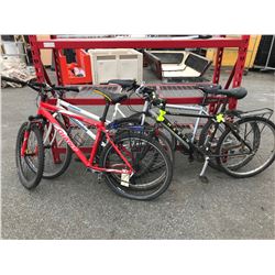 LOT OF 4 ASSORTED BIKES