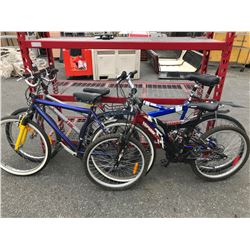 LOT OF 4 ASSORTED BIKES