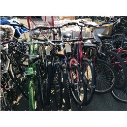 LOT OF 9 ASSORTED BIKES