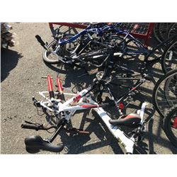 LOT OF ASSORTED BIKE FRAMES