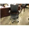 Image 2 : ALL-STEEL SUM BLACK HIGH BACK ALUMINUM FIXED ARM TASK CHAIR, RETAIL PRICE $1,280