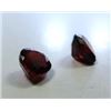 Image 2 : 1.38 ct. Garnet Hearts matched pair