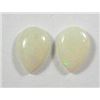 Image 2 : 0.80 ct. Australian White Opal  matched pair