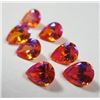 Image 1 : 8.10 ct. Mystic Mars Topaz AAA  7 matching lot