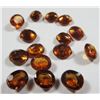 Image 2 : 13.17 ct. Mandarin Orange Garnets 15 gems, 1 lot
