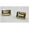 Image 1 : 1.72 ct. Matched Pair Yellow Tourmaline
