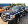 Image 1 : 2011 CHEVROLET SILVERADO, BLUE, PICKUP, GAS, AUTOMATIC, VIN#1GCNCPEX1BZ281476, 33,528KMS, TW,AC,