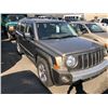 Image 2 : 2008 JEEP PATRIOT, GREEN, 4DRSW, GAS, AUTOMATIC, VIN#1J8FF48W08D683887, 163,881KMS,