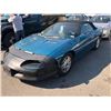 Image 1 : 1995 CHEVROLET CAMARO Z28, 2DR CONV, GREEN, VIN # 2G1FP32P3S2133511
